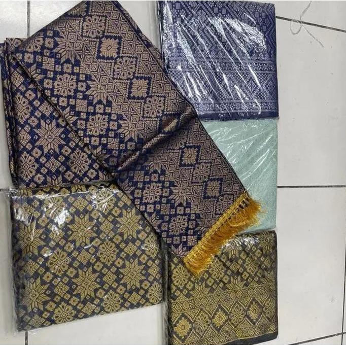 Murah Perlengkapan Kebaya Rok Lilit Songket Dan Selendang / Rok Span Songket Dan Selendang