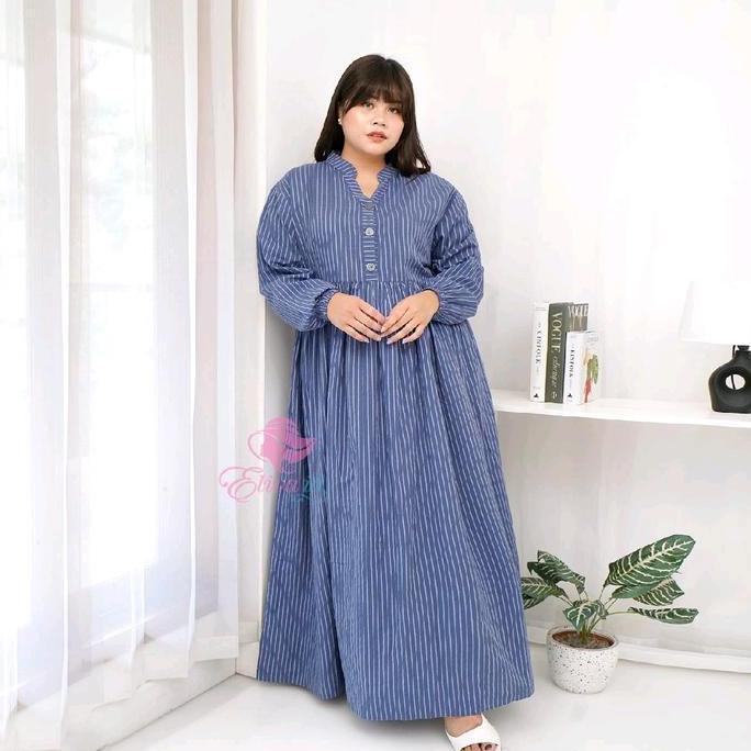 Sale Jumbo Gamis Saffa Katun Flanel Premium Ld 120 130 140 Cm