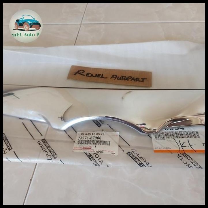 DISKON LIST CROME KAP MESIN AVANZA VVTI 2007-2011 ORIGINAL 