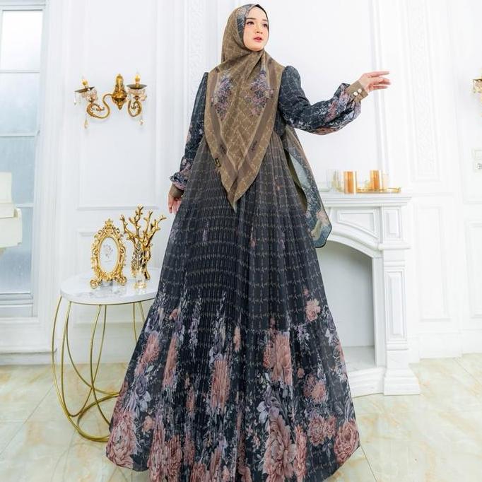 Grosir Afifah Syari By Avrilia Gamis Printing Premium Terlaris