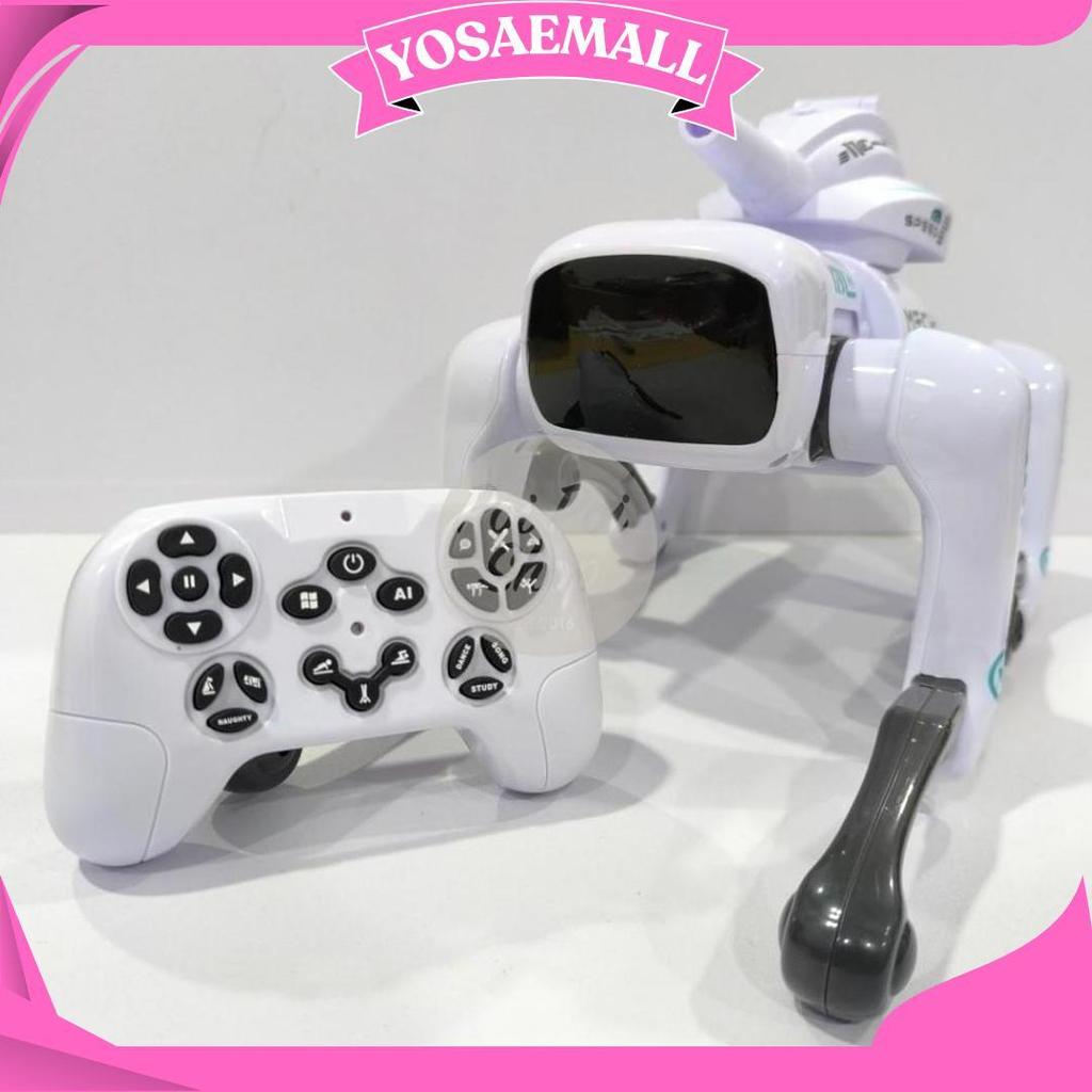 Mainan Robot Anjing Dog Rc Joget Unitree Mechdog Mainan Edukasi Anak Turret Robodog Canggih Nari Kad