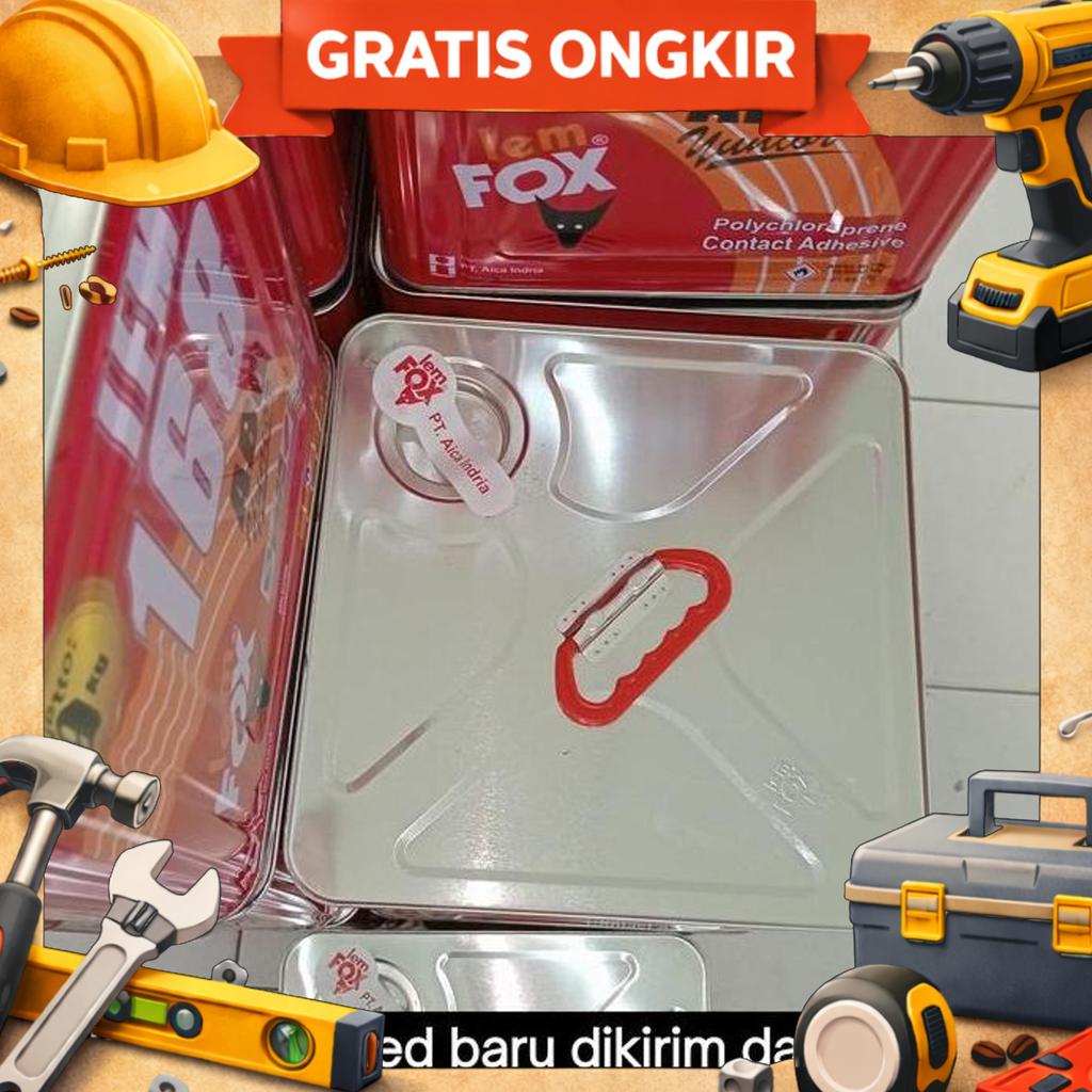 Lem 168 Abg Yunior Lem Kuning Merk Fox 9Kg
