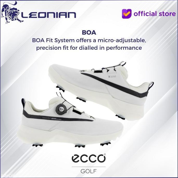 Ecco M Golf Biom G5 Boa Spike White/Black - Golf Shoes