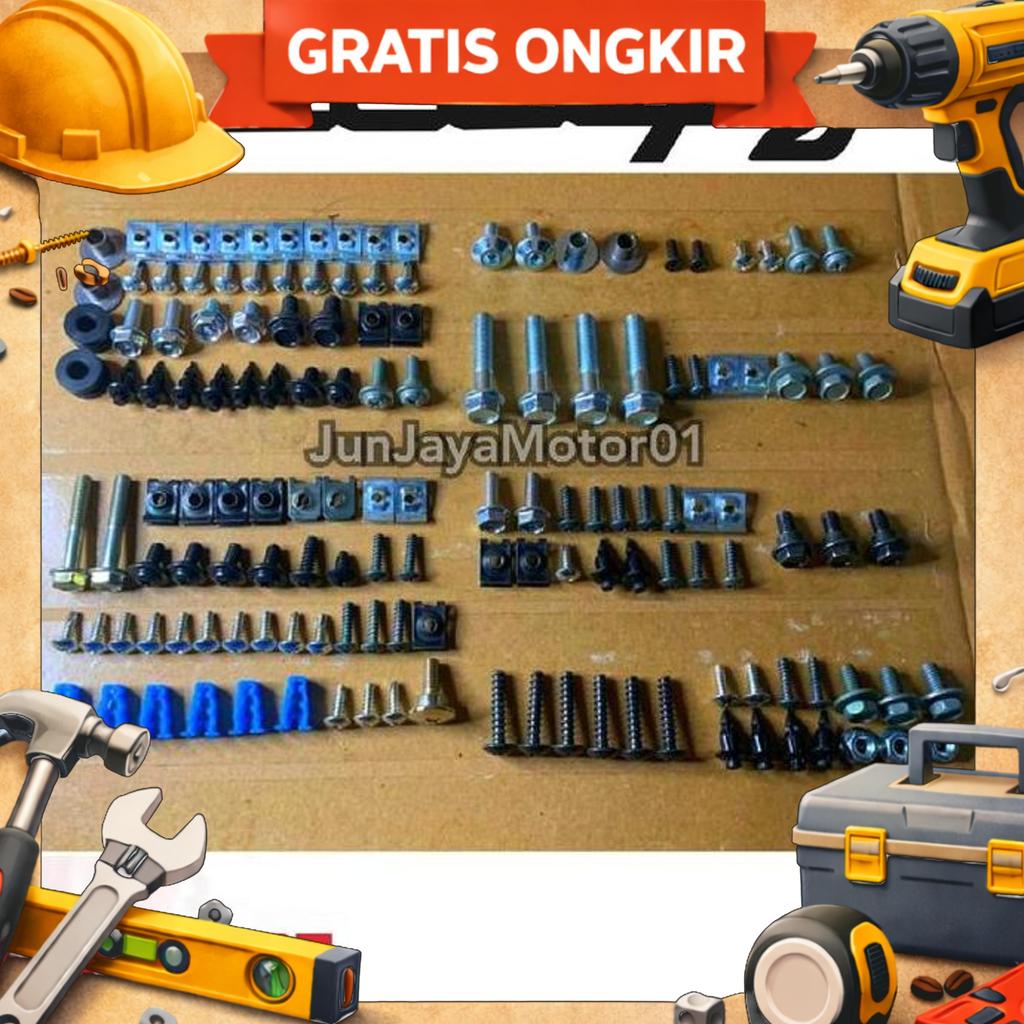 Baut Fullset Body Honda Scoopy Esp 2020-2021 / Baut Fullbody Scoopy Esp