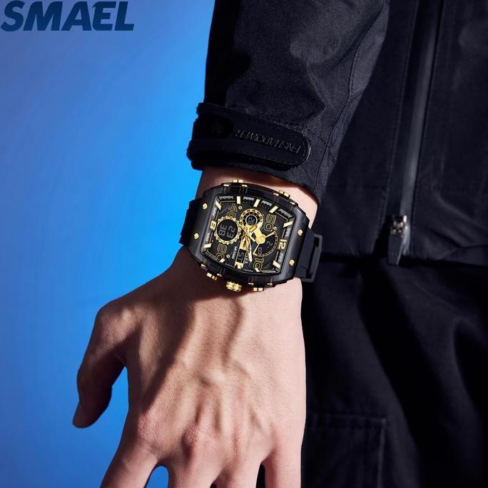 DISKON SMAEL  8109  FASHION PASANGAN JAM TANGAN PREMIUM