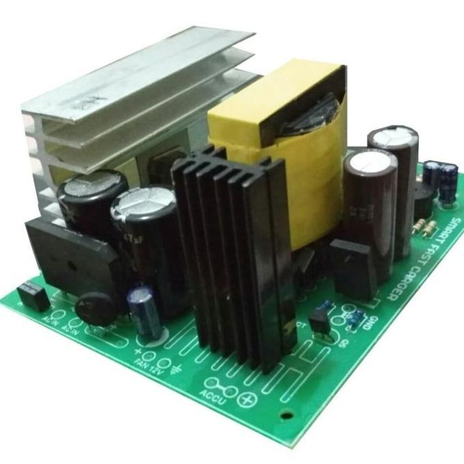 kit Charger accu / cas aki 12v - 24v otomatis