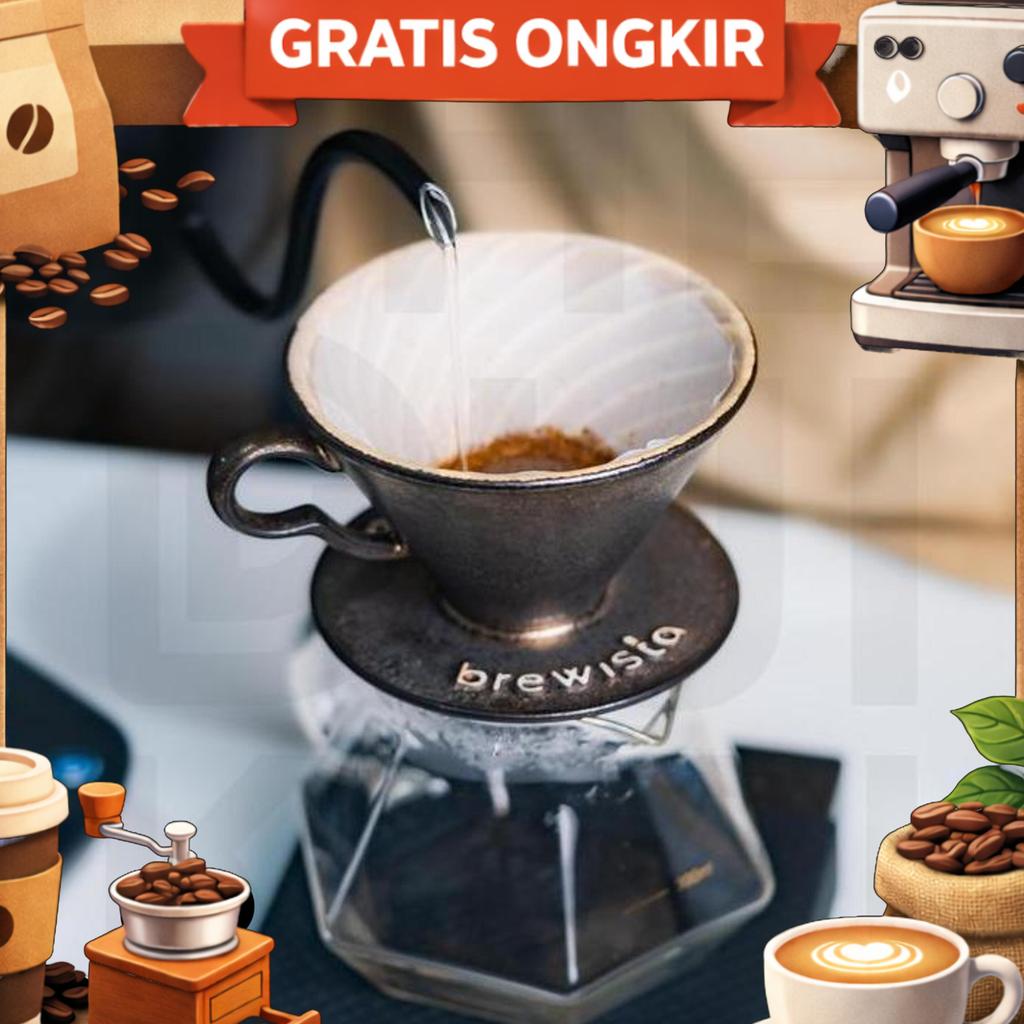 Brewista Artisan Tornado Ceramic Coffee Dripper V60 Manual Brew