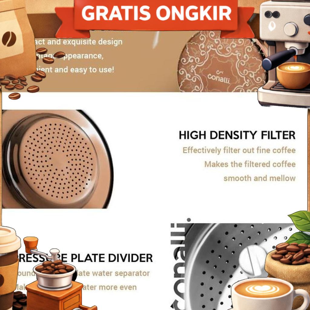 Vietnam Drip Sekrup 200Ml Conalli Kopi Vietnam Stainless Rose Gold