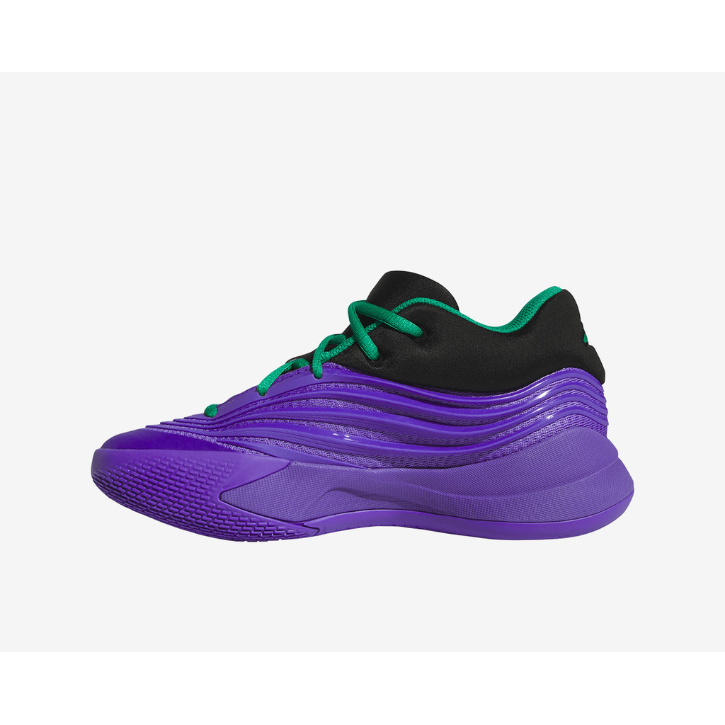 Sepatu Basket Anak Adidas Dame X Junior Purple JP8636