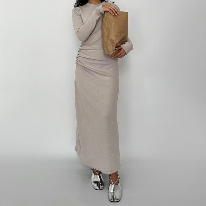 PUFF IT UP - Basic Knit Dress