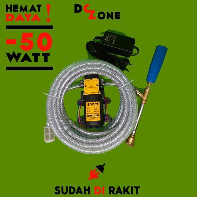 Alat Steam Cuci Motor Mobil AC Steam Stim Pompa DC Mini Murah