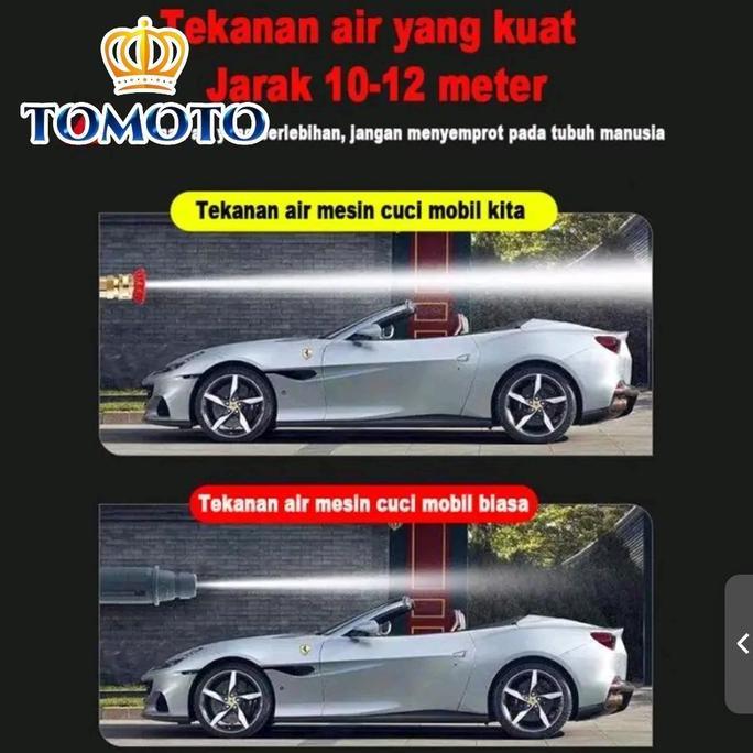 TOMOTO[COD]Mesin Cuci Mobil Motor Washer Motor Washer Spray Motor Washer Motor Jet Cleaner/613