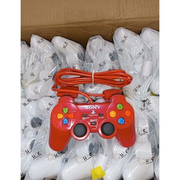 stik ps2 original merah /stik ori pabrik ps2