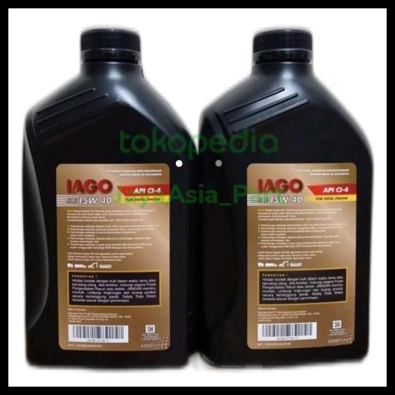 HOT DEAL ISUZU IAGO OLI MESIN DIESEL 15W40/15W-40/15-W40 API CI4 (1L/1 L) 