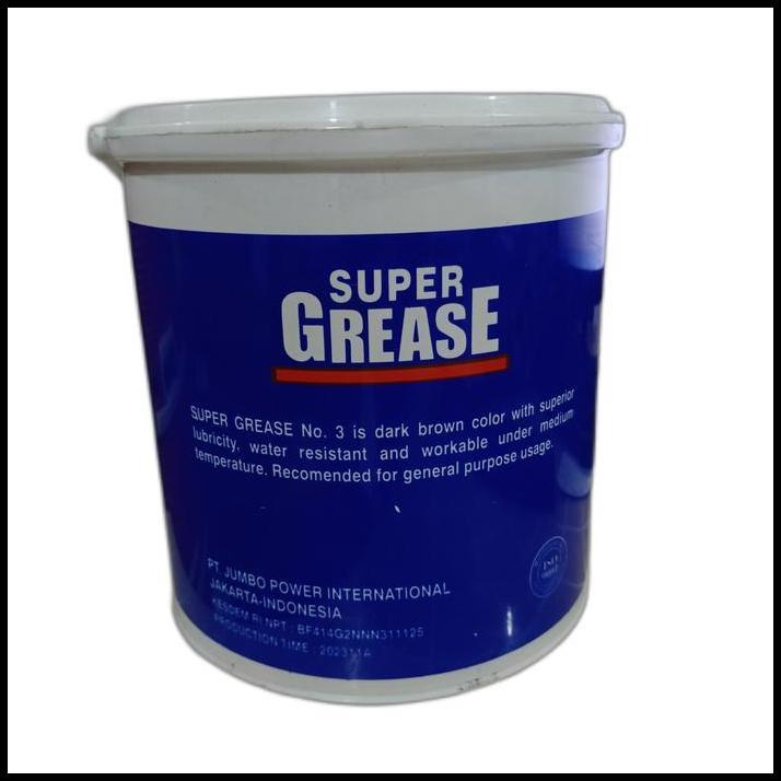 TERLARIS TRANE SUPER GREASE HITAM NLGI-1 4KG GREASE/GEMUK TRANE SUPER GREASE 4 KG/PELUMAS MINYAK GEM