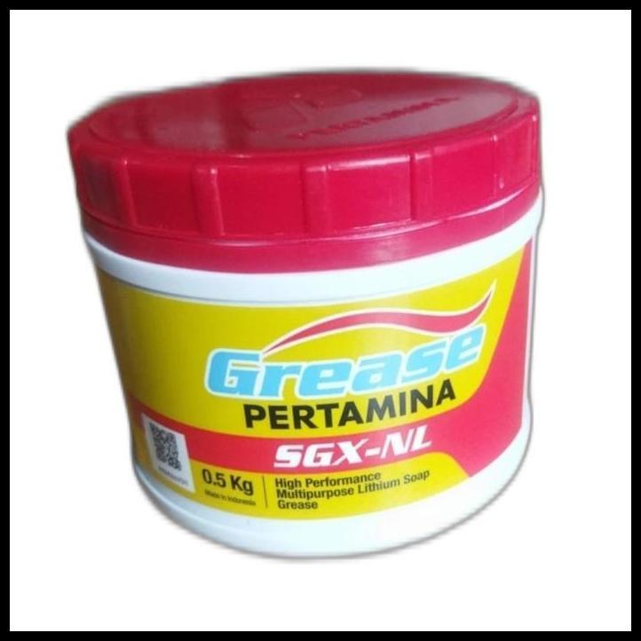 TERMURAH PERTAMINA SGX-NL PELUMAS MINYAK GEMUK/CERBI LITHIUM MP BEARING (0.5KG) 