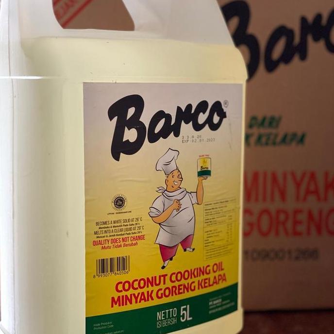 Minyak Goreng Barco 5 Liter Jerigen