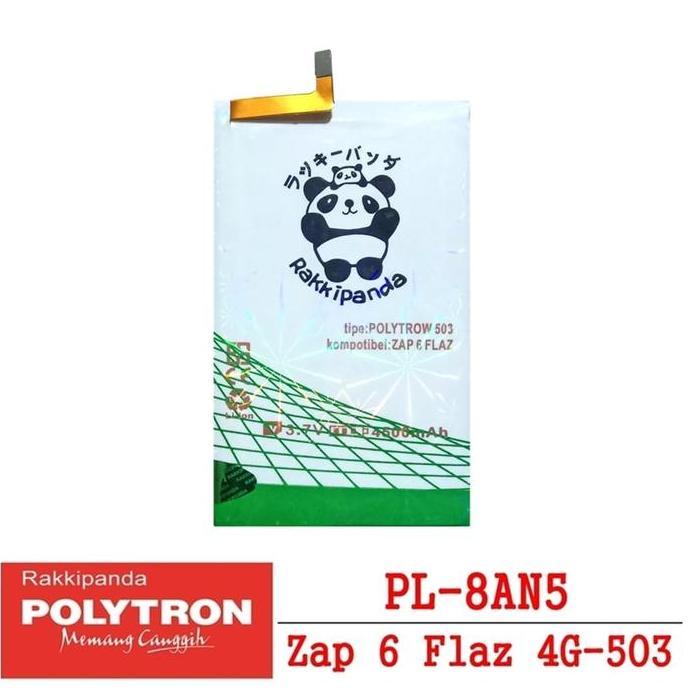 Hradpix- Baterai Polytron Zap 6 Flaz 4G 503 4G503 Pl-8An5 Double Ic Protection