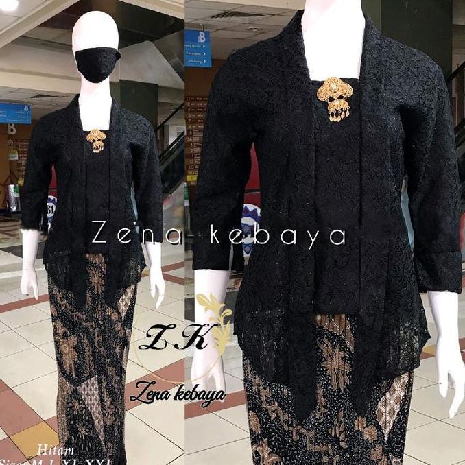 Setelan Dan Atasan Kebaya Modern Kebaya Kutu baru Brokat Motif Bunga Kebaya Wisuda Remaja Baju Konda