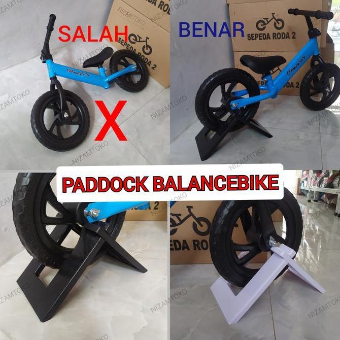 Murah Paddock balance bike / jagang sepeda anak / paddock pushbike Non COD
