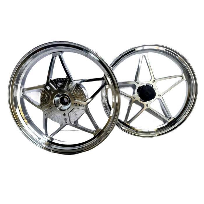 Cnc Velg Ring 14 , Racing Pelek For Honda Beat / Scoopy / Vario / Mio Sporty / Smile, Velg  Bintang 