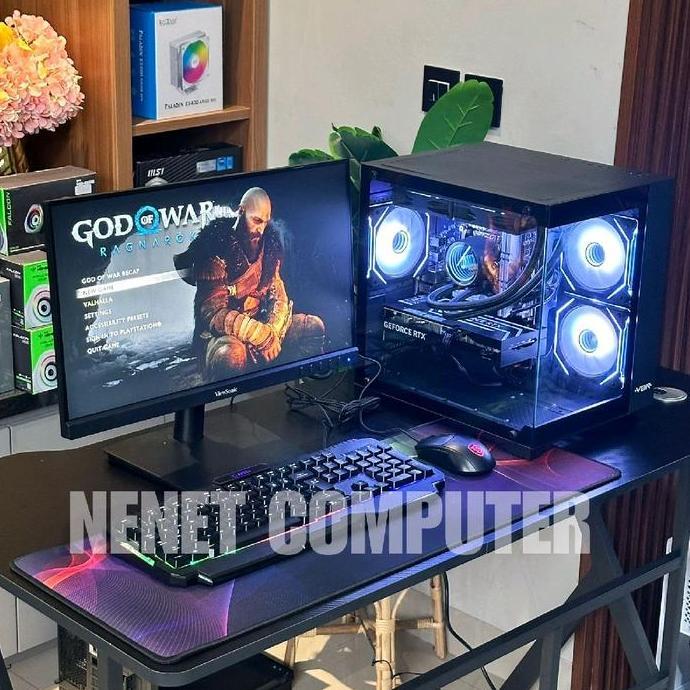 Weszstore - Full Set - Pc Gaming Core I7 4770 | Rtx 3050 6Gb | 16Gb | Ssd | Led 24"