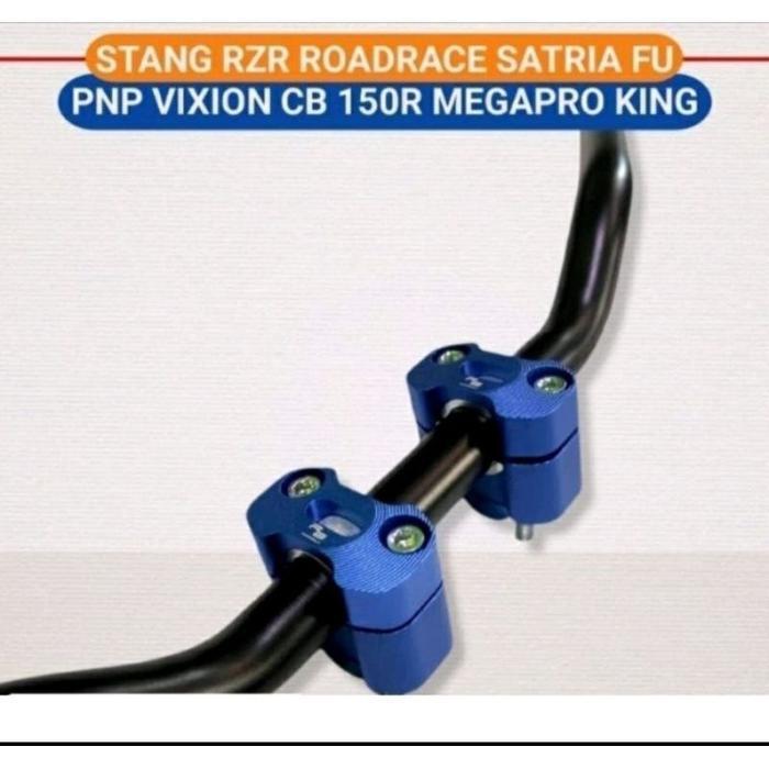 Paket Stang Rzr Plus Raiser Stang Cnc Protaper Satria Fu Vixion Old Vixion New Sonic Cbr Cb150R Rx K