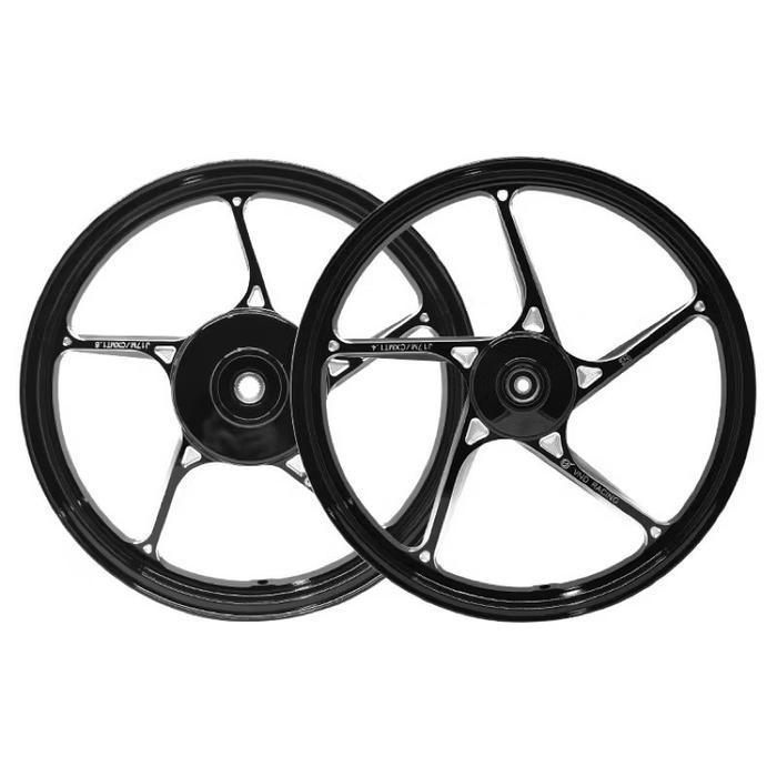 Vnd Ori Velg Racing Ak 55 Ring 17 Vario 125/150 Beat Scoopy Genio Front 17-140 Rear 17-160 Original 