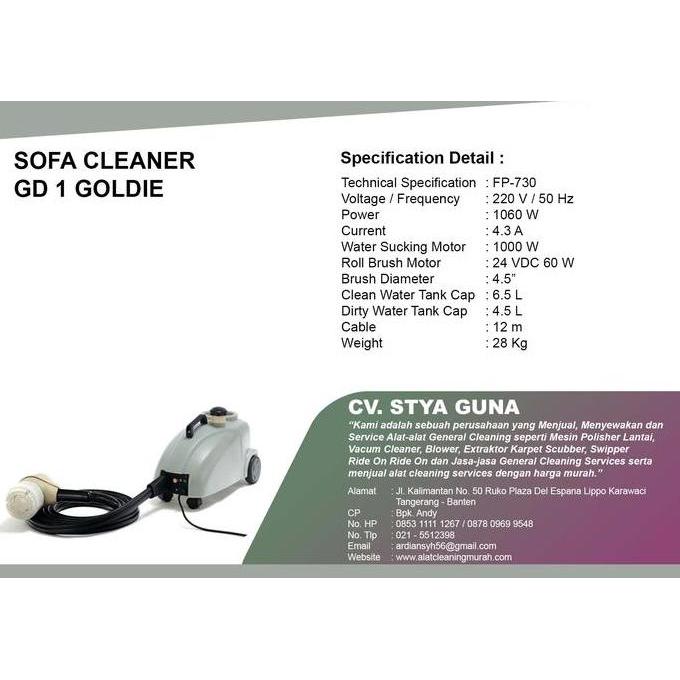 TERBARU Sofa Cleaner - Alat Cuci Sofa Dan Springbed BISA GRAB
