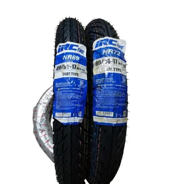 Ban Luar Non Tubles 80/90-17 Irc Ban Luar Belakang Motor Bebek (Biasa) Motorcycle Tires Original Dan