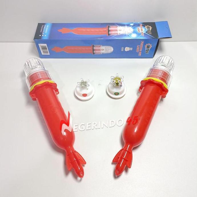 Lighzx- Torpedo Light Led / Lampu Torpedo / Lampu Klip Nelayan Warna Warni