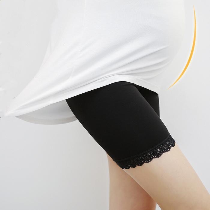 Short Ibu Hamil-Modal Celana Pendek Ibu Hamil / Cd Pinggang Tinggi -Ukuran Besar -Cd Ibu Hamil  Cela