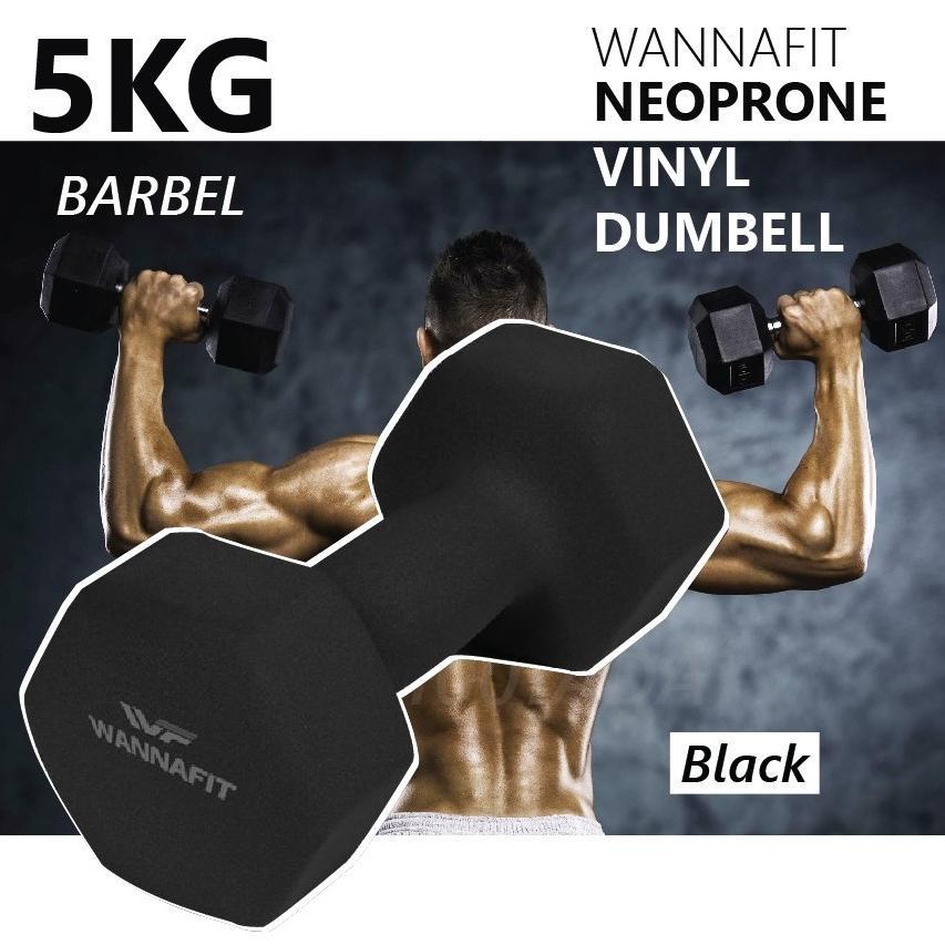 Dumble Barbel 5kg 5 kg Dumble Vinyl Termurah