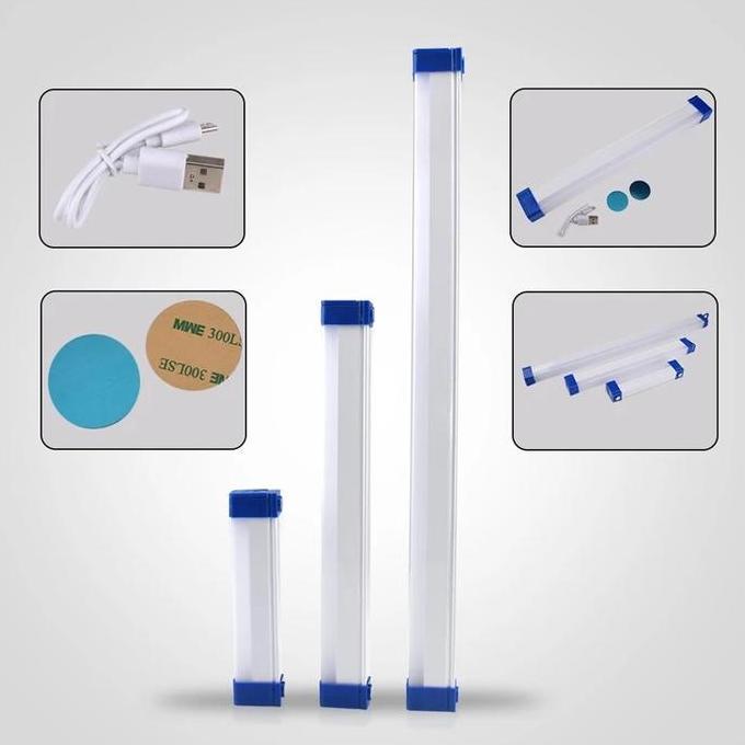 Lighzx- [Hao] Lampu Led Darurat Panjang Usb Charging / Neon T7 Usb Bolam Let Portable Emergency Mati