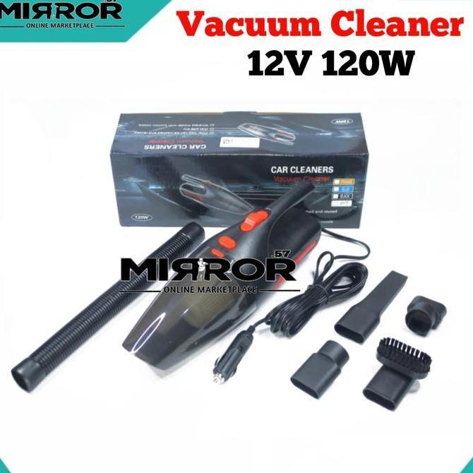 Satu Paket Pembersih Debu Mobil Vacuum Mobil & Adaptor Vacuum