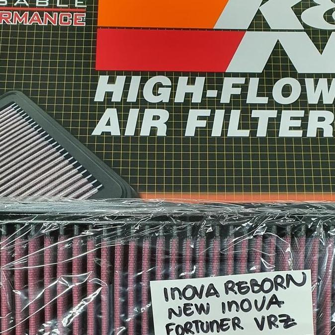 K&N REPLACEMENTAIR FILTER INNOVA REBORN INNOVA GD FORTUNER VRZ