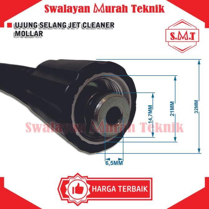Mollar Selang Steam Jet Cleaner 20Meter High Pressure Washer Hose 20M