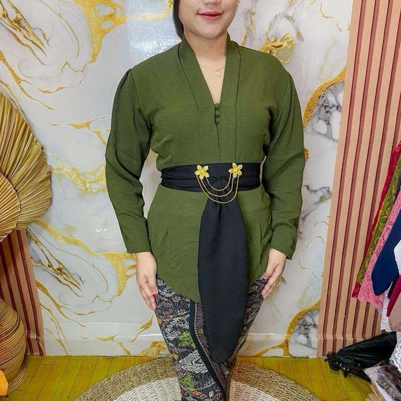 Promo Terbaru Kebaya Kartini /Kebaya Kringkel Airflow / Kebaya Bali /Kebaya Polos