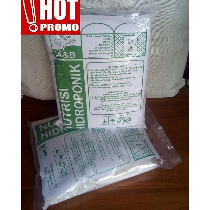 Ground- Nutrisi Hidroponik Ab Mix Murah Sayuran Daun Pekatan 10 Liter Untuk 1000 Liter Air Tandon