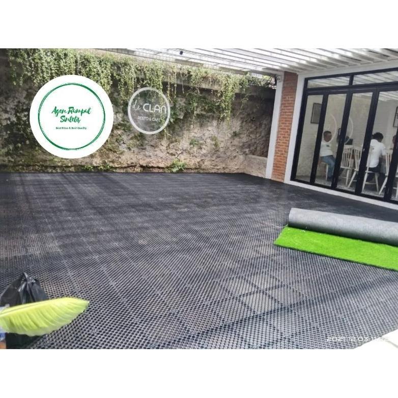 Bisa Cod Ya Kak Drainase Cell Ukuran 100X100 Cm Tebal 1 Cm - Drainase Rumput Sintetis - Resapan Rump