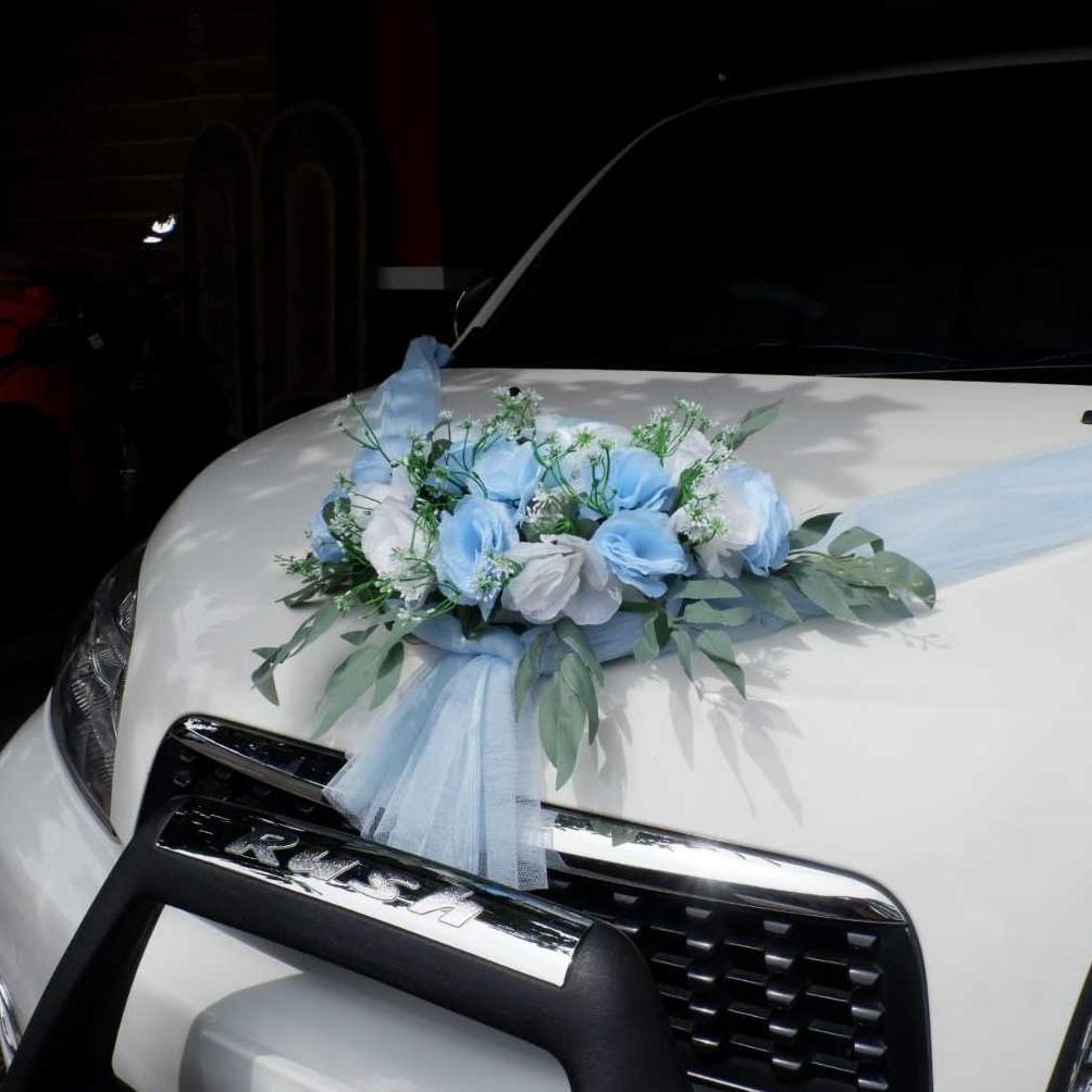 Bunga Mobil Pengantin / Hiasan Mobil Pengantin / Wedding Car / Pita Mobil / Hias Mobil Pernikahan / 