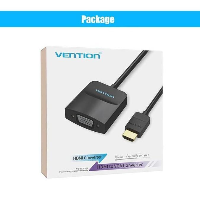 HARGA DISC - Adapter Converter HDMI to VGA Flat / HDMI TO VGA CONVERTER ORI HDMI