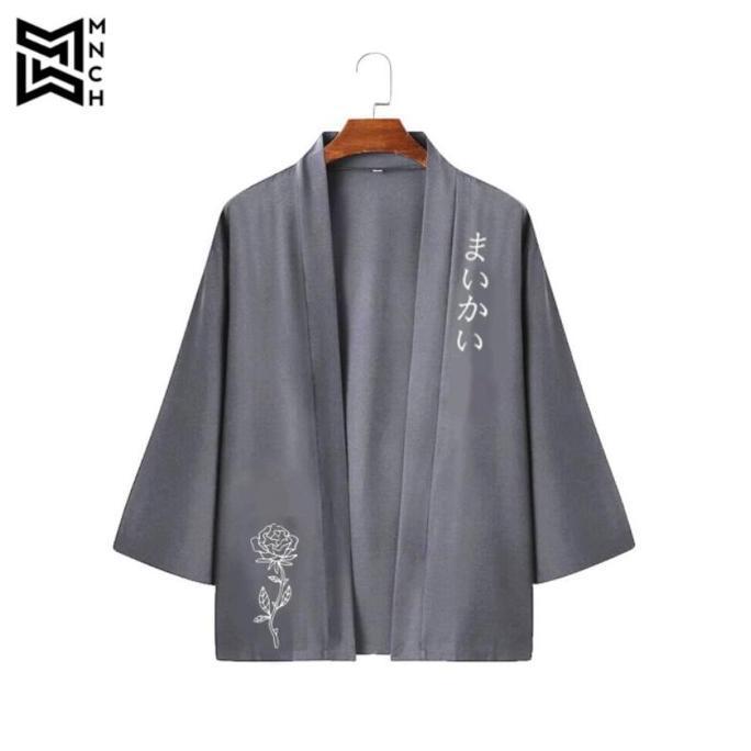 Unik Baju Newchic Kimono || Kimono Jepang || Outer Jepang || Outer Kimono || Outer Korea Kimono Pria