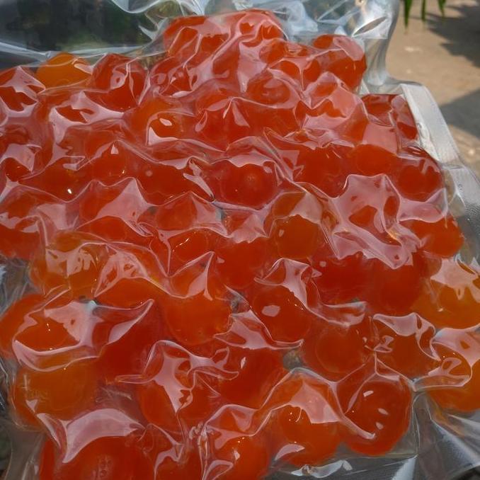 Kuning telur asin isi 50 Packing vakum/frozen