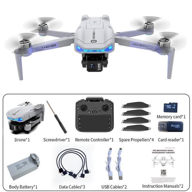 2025 Drone JJRC X40 PRO GPS 3Axis Gimbal Camera 4k Profesional HD 1080p With Screen Remote Contro Al