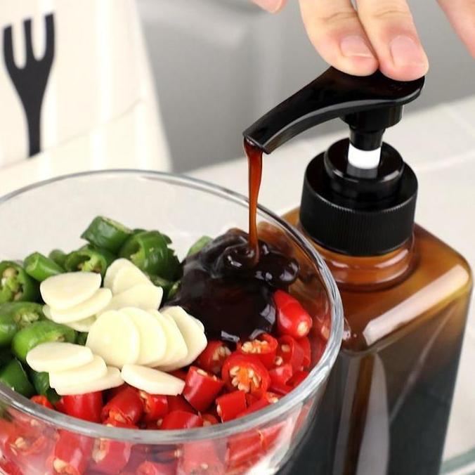 [Vinnatsu]Pompa Sirup Tempat Sirup Sugar Botol Pump Botol Sauce Pump Botol Paket Botol Sirup Plastik