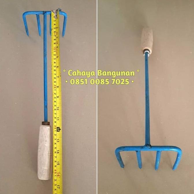 Garpu Cangkrang Garukan Kerokan Serokan Selokan Taman Kebun Got Sampah