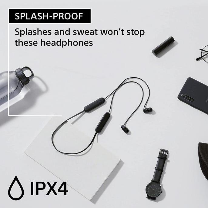 DI166 >> SONY CENTER Sony WI-C100 Earphone Wireless In-ear Headphones WI C100 Bluetooth Earphone WIC