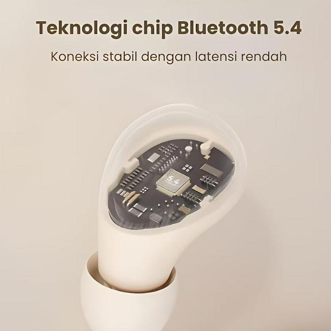 DV164 - Mini Earphone In-Ear Sleep Invisible Wireless Bluetooth Headphone Bluetooth 5.4 Ultra Kecil 