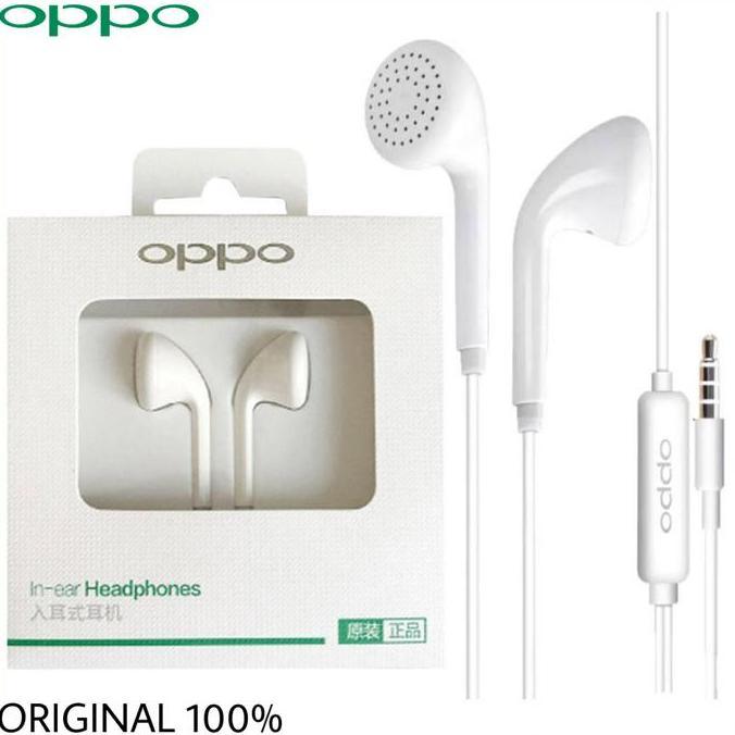 DF14 - Headset Oppo F3 F5 F7 F9 ORIGINAL 100%
